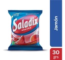 Saladix Snack Jamon Paquete 30g X 6 Unidades 