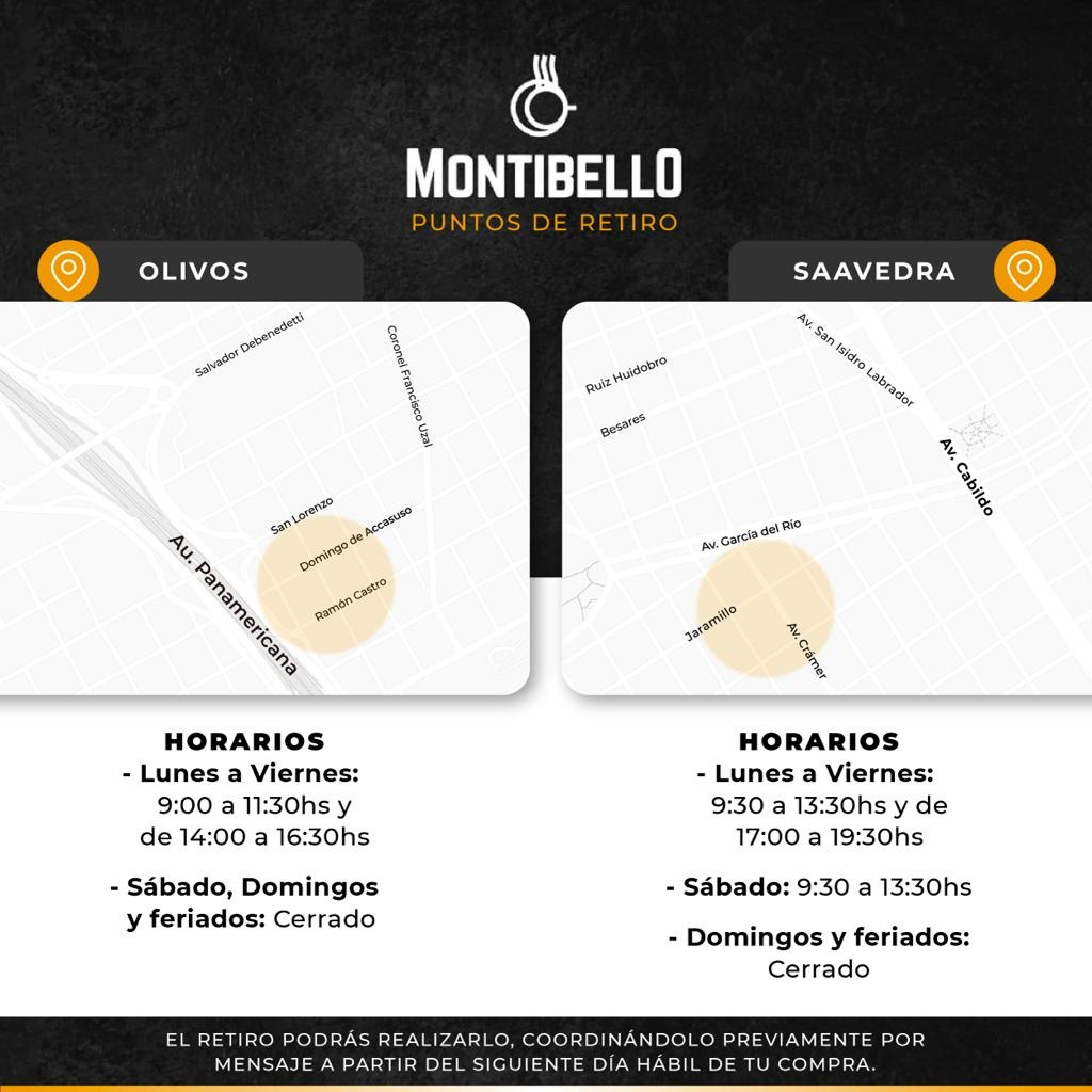 Café Tostado En Grano O Molido Montibello Colombia 250gr