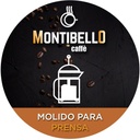 Café Tostado En Grano O Molido Montibello Italia 250gr