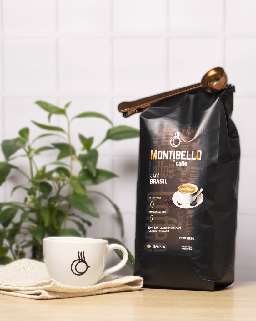 Café Tostado En Grano O Molido Montibello Brasil 250gr