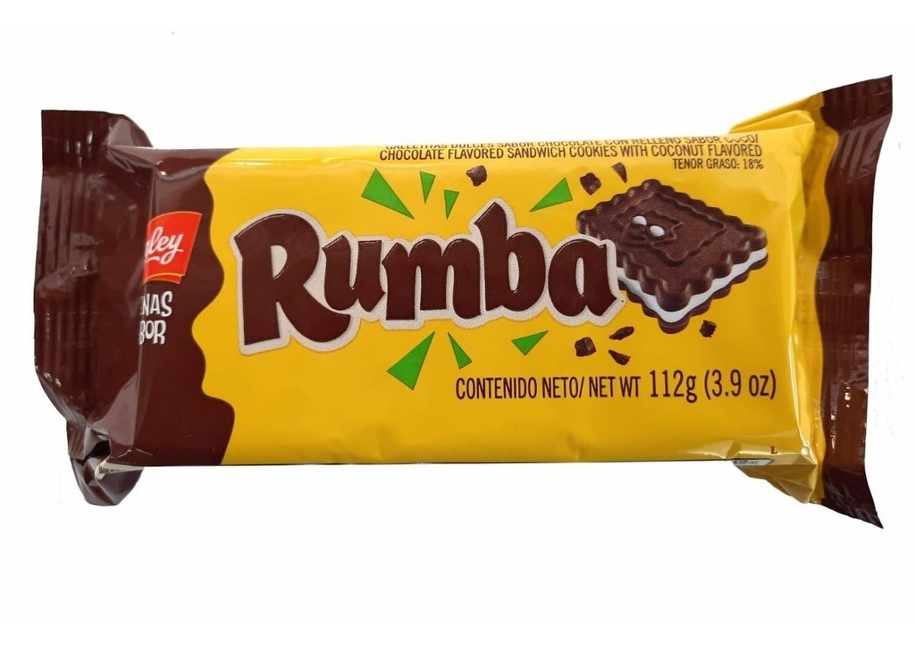 Galletitas Rumba Original 112gr Pack X 5 Unidades