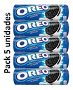 Galletitas Oreo Clasicas Pack 5 X 117g Mondelez Total 585g