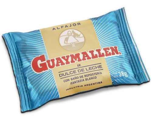 Alfajor Guaymallen X 40u Todos Los Sabores 