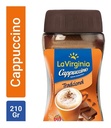 Pack 6 Frascos Café Cappuccino La Virginia Tradicional 210g
