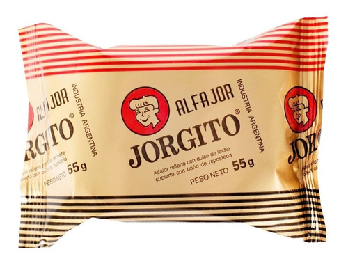Alfajor Jorgito Caja X 24 Unidades - Todos Los Sabores 