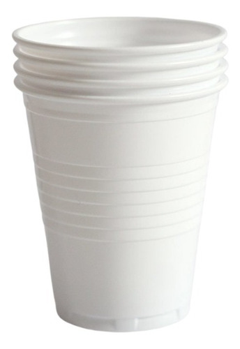 [DESVAS0001P10] Mil Vasos Plasticos Descartable Café Agua 165cc X 1.000u.