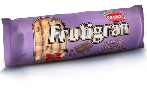 [GALDUL0046P05] Galletitas Frutigran Chips Chocolate X 250grs Pack X 5 Paq.