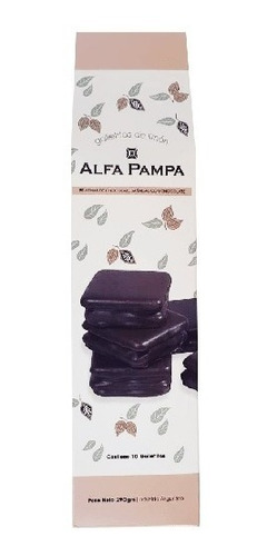 [GALDUL0055U] Galletita De Limón Rellena D/choco Bño Choc/n Alfa Pampa 10u