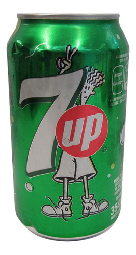 [GASLIN0002P06] 7up Lata Seven Up 354 Ml Pack X 6 Unidades Clasica 52kcal
