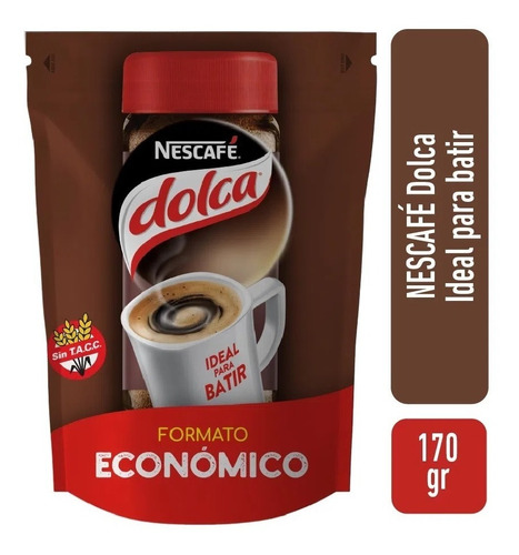 [CAFINS0008U] Café Instantáneo Nescafé Dolca Doypack 170 g