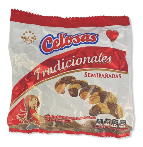 [GALDUL0004P05] Galletitas Celosas Tradicionales 110g - Pack 5 Unidades