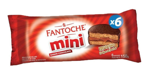 Alfajor Fantoche Mini Pack X 5 Unidades 