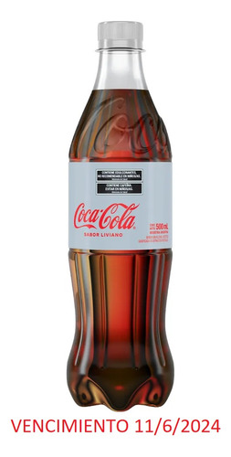 [GASCOC0004P06] Coca Cola Light 500 Ml Pack Gaseosas X 6 Unidades 